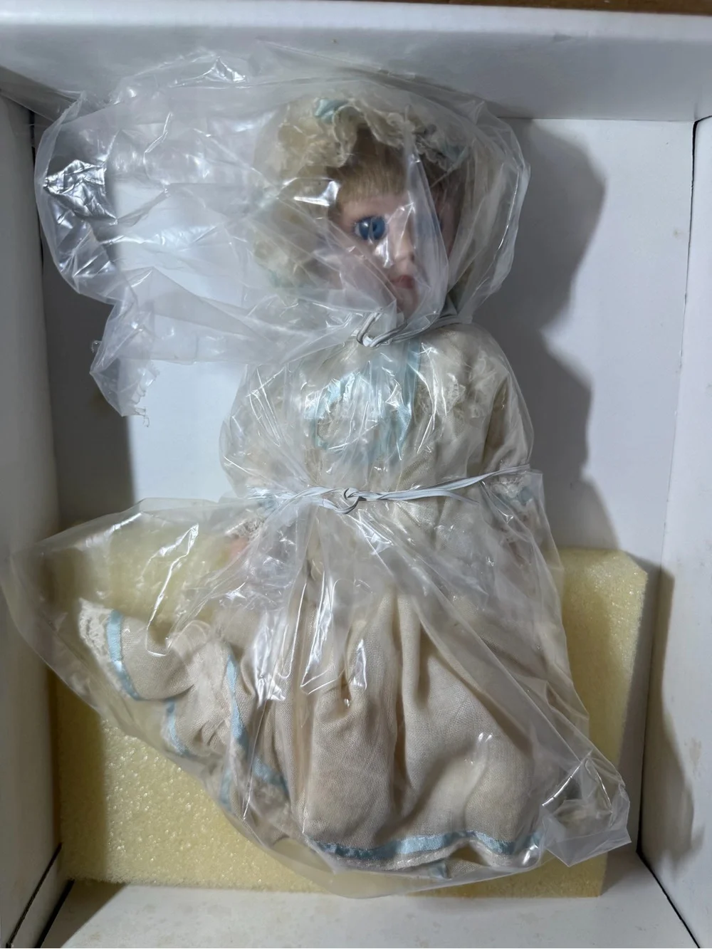 Jan Hagara 1988 Sophie Blonde Girl Doll in Pink Dress 19